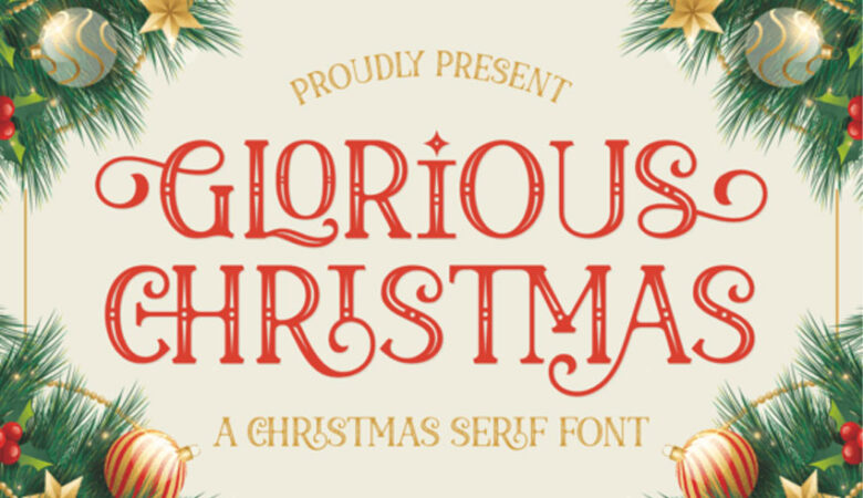 Glorious Christmas Font