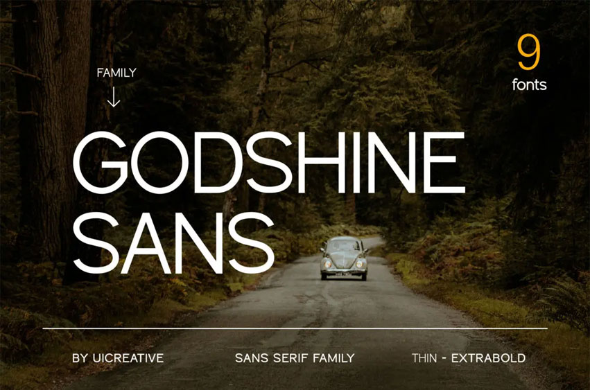 Godshine Sans Font