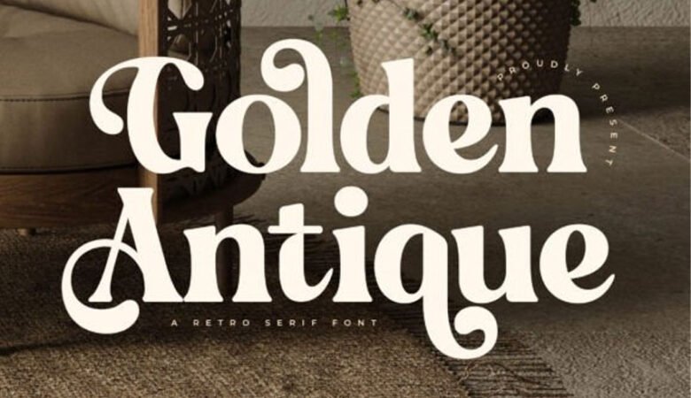 Golden Antique Font