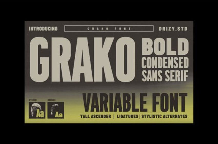 Grako Font