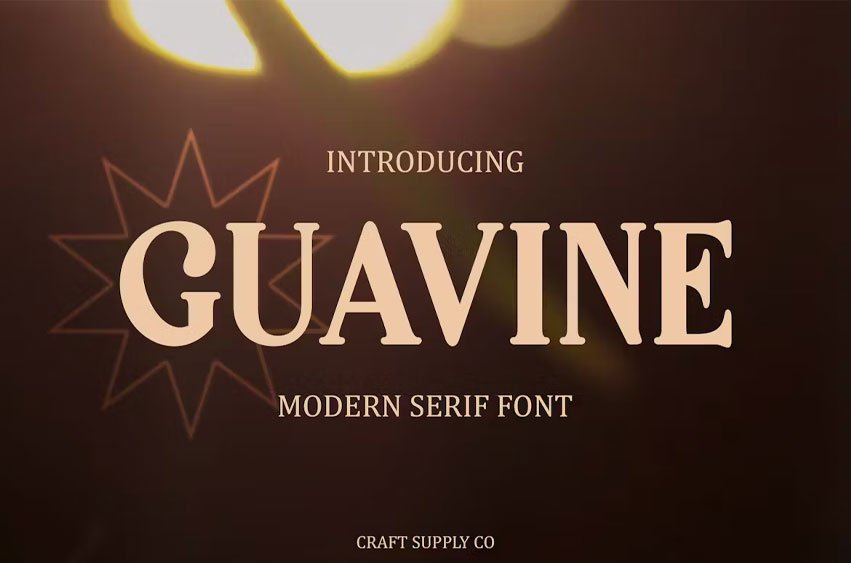 Guavine Font