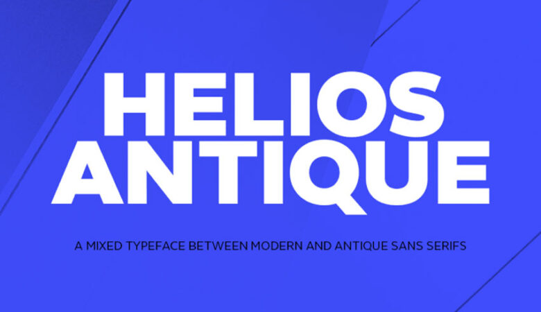 Helios Antique Font