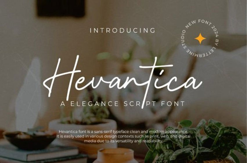 Hevantica Font