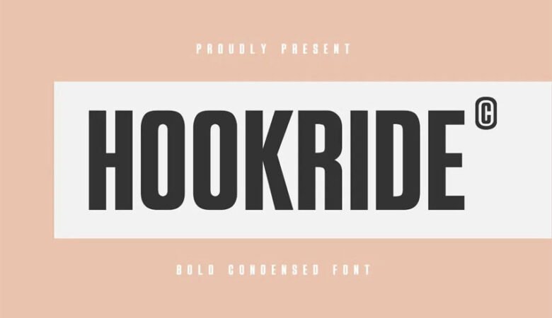 Hookride Font