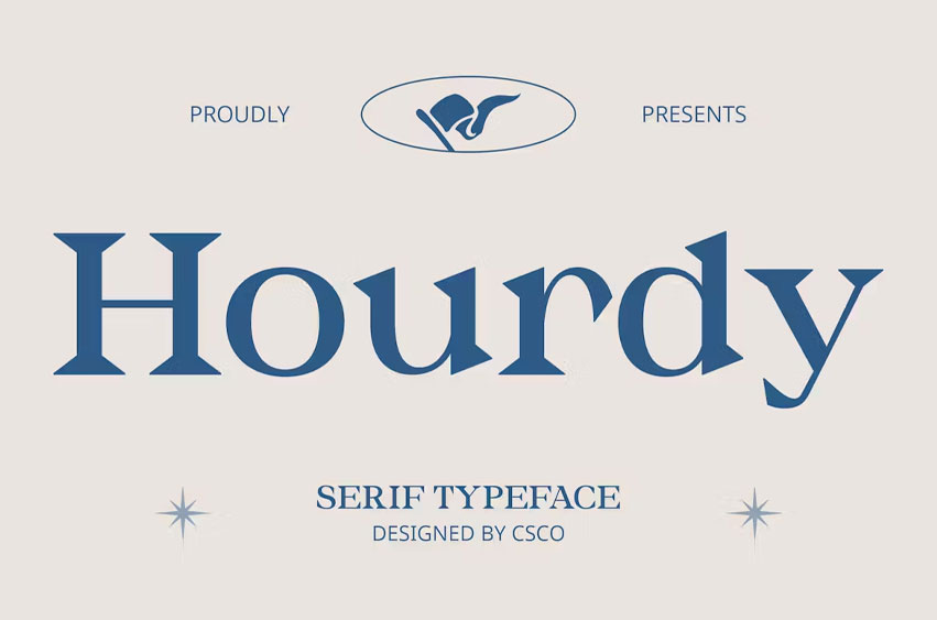 Hourdy Font