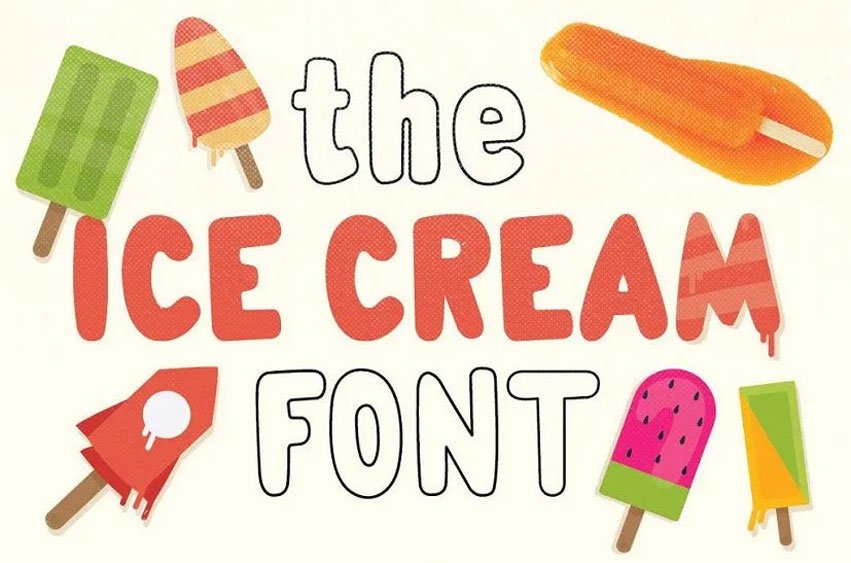 Icecreamer Font