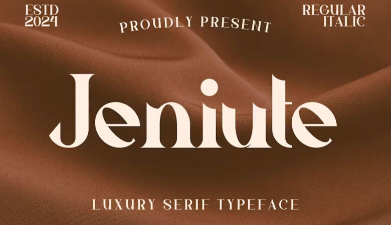 Jeniute Font