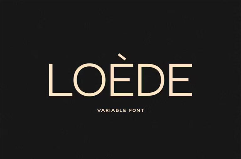 Loede Font - Creative Fonts