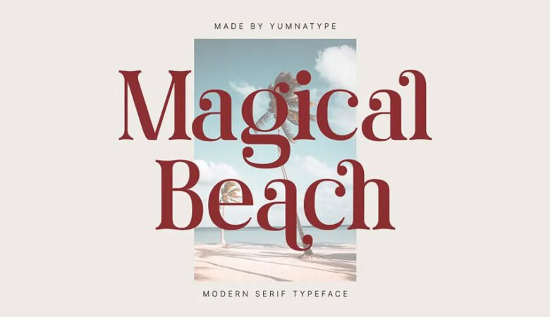 Magical Beach Font