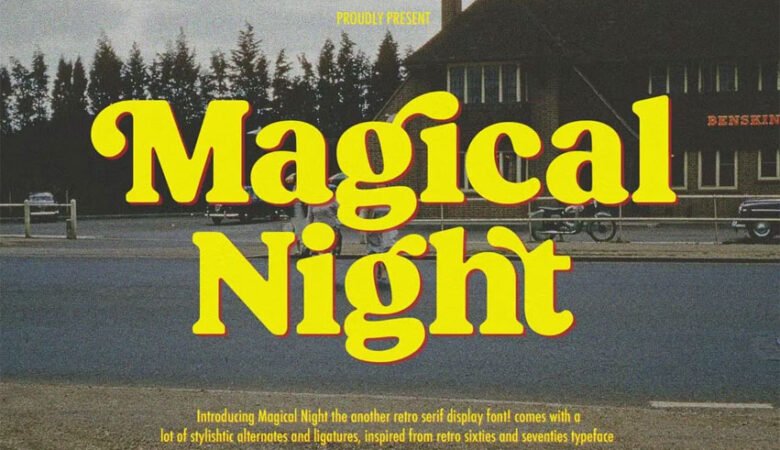 Magical Night Font