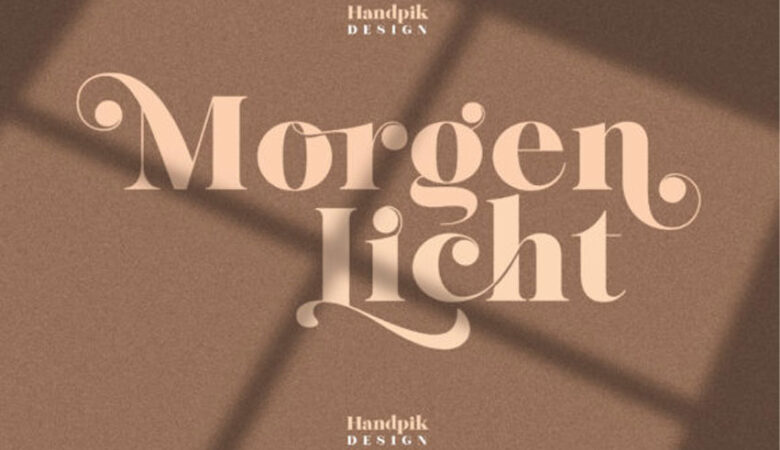 Morgen Licht Font
