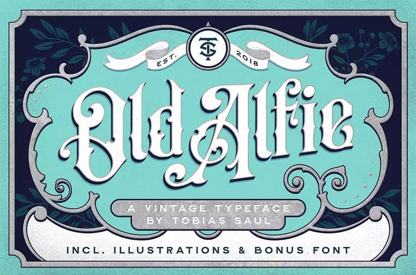 Old Alfie Font
