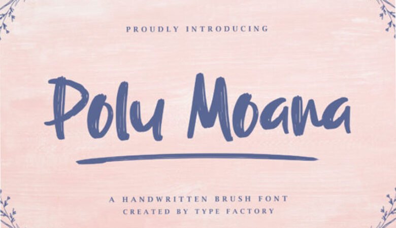Polu Moana Font