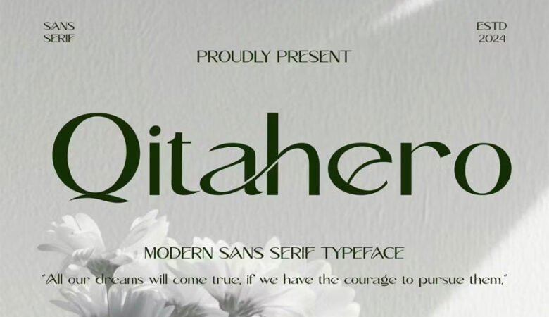 Qitahero Font