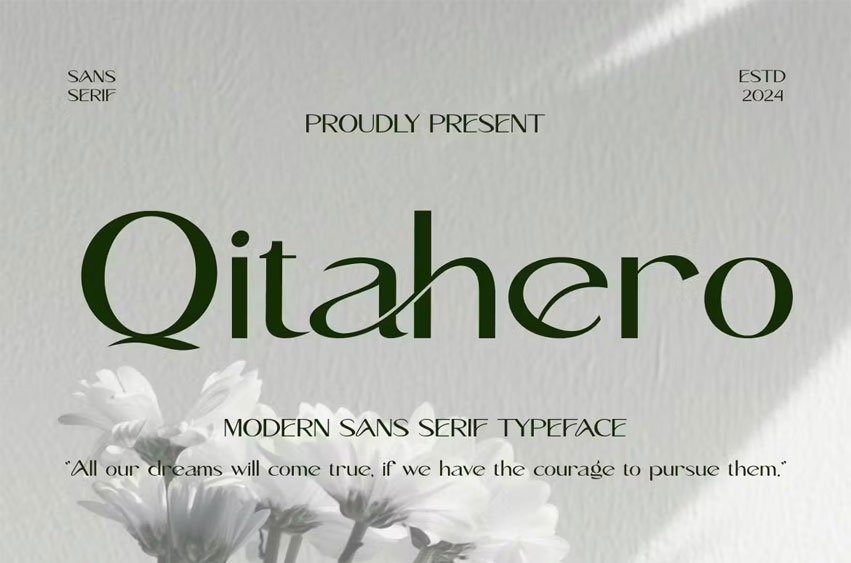 Qitahero Font