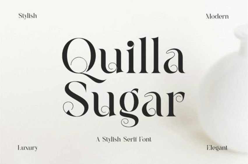 Quilla Sugar Font