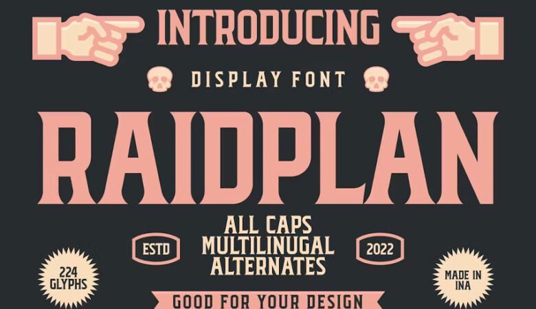 Raidplan Font