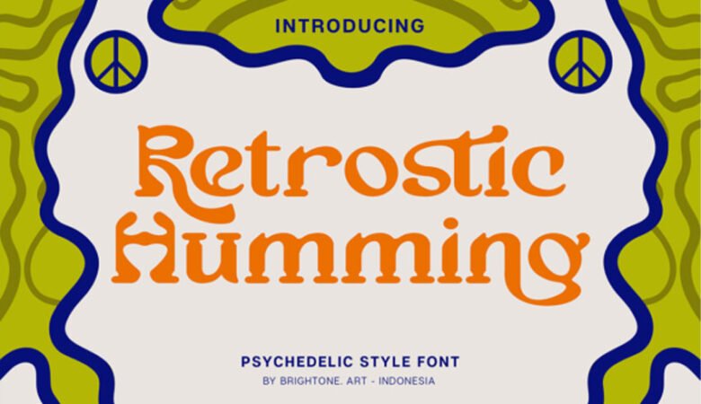 Retrostic Humming Font