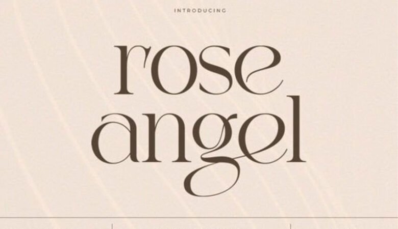 Rose Angel Font