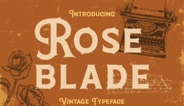 Roseblade Font