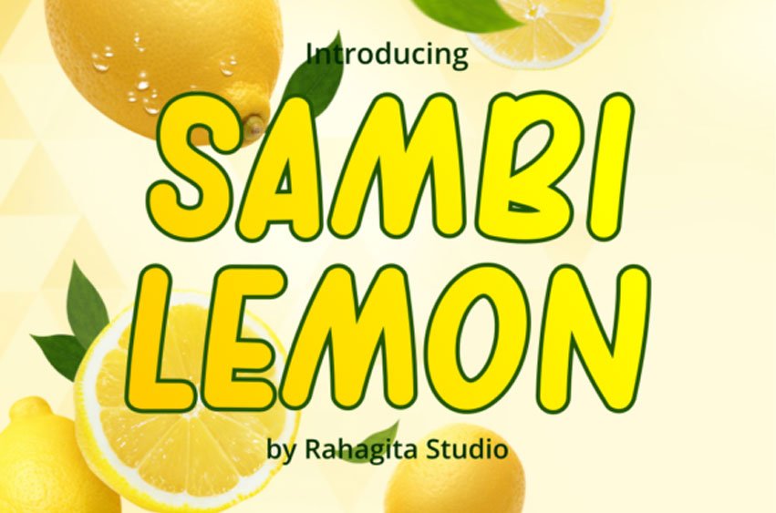 Sambi Lemon Font
