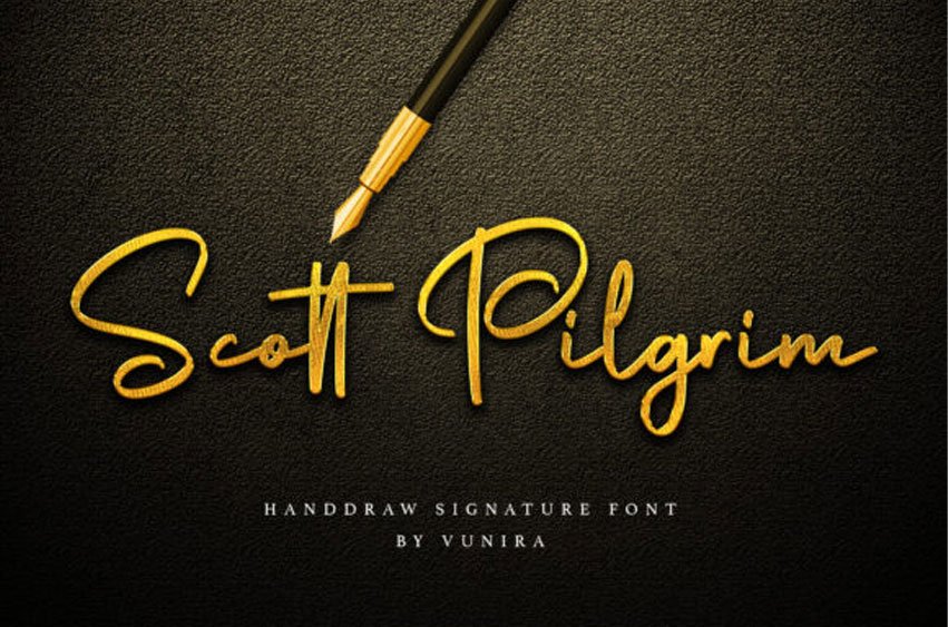 Scott Pilgrim Font