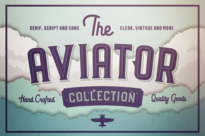 The Aviator Font