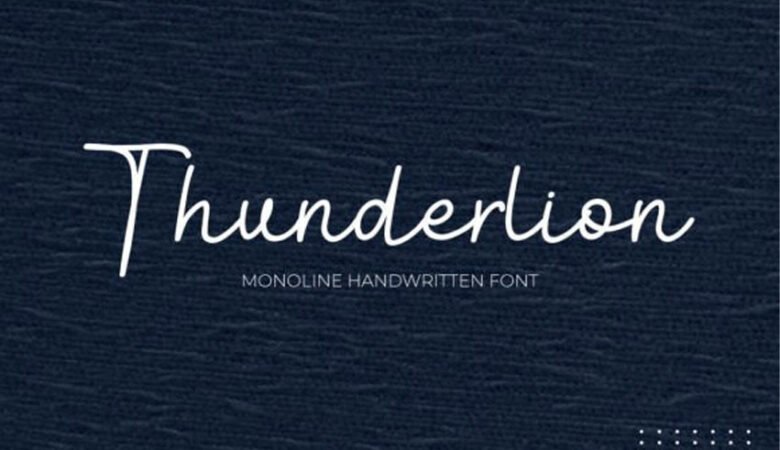 Thunderlion Font