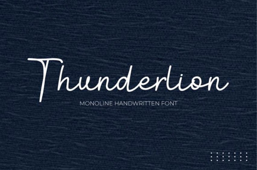 Thunderlion Font
