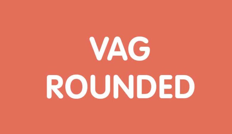 VAG Rounded Font