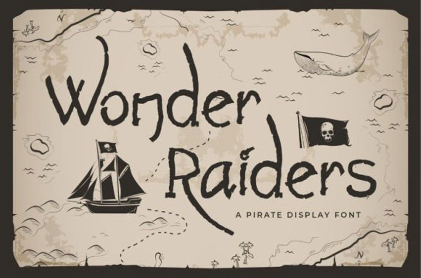 Wonder Raiders Font