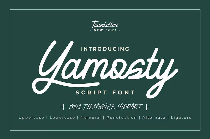 Yamosty Font