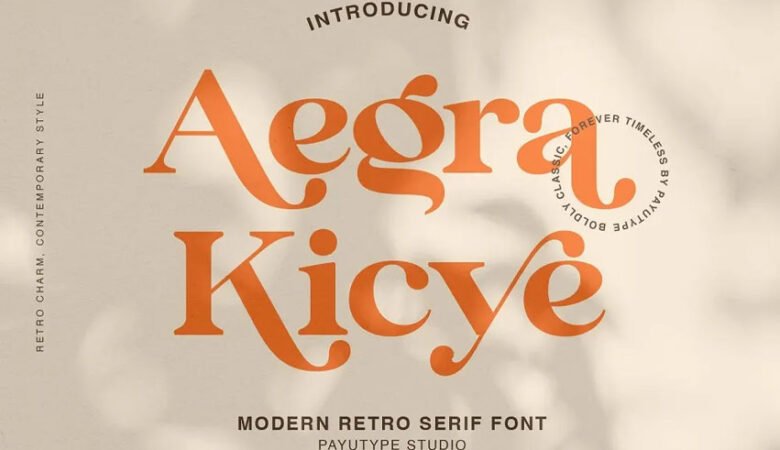 Aegra Kicye Font