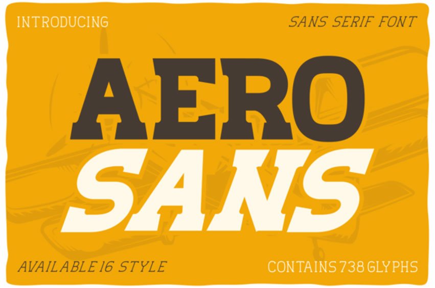 Aero Sans Font
