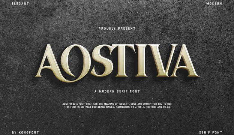 Aostiva Font