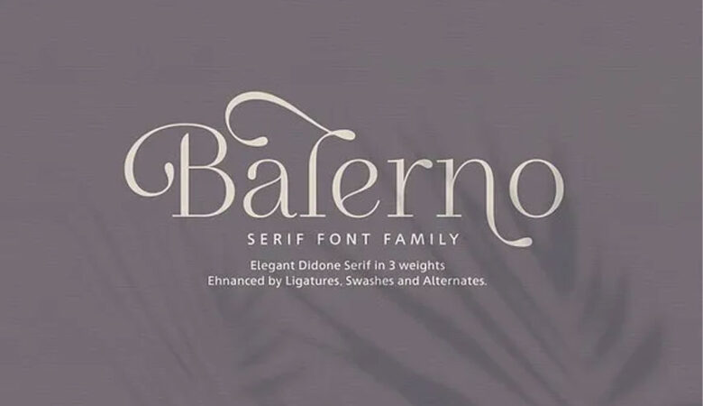 Balerno Font