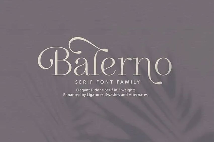 Balerno Font