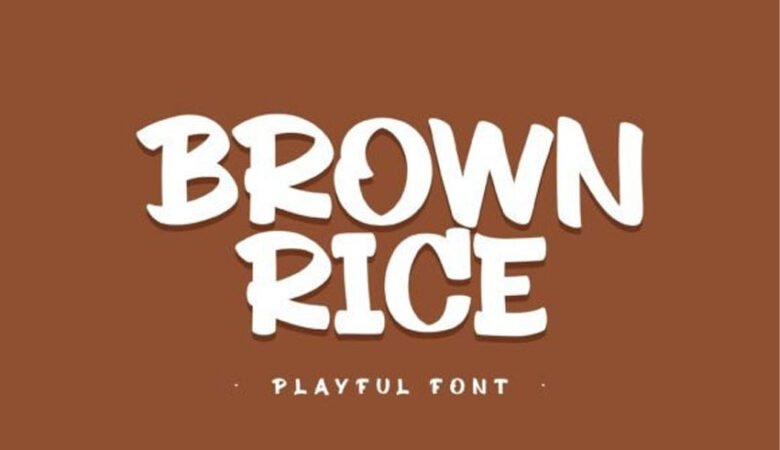 Brown Rice Font