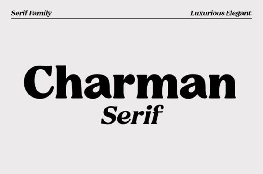 Charman Serif Font