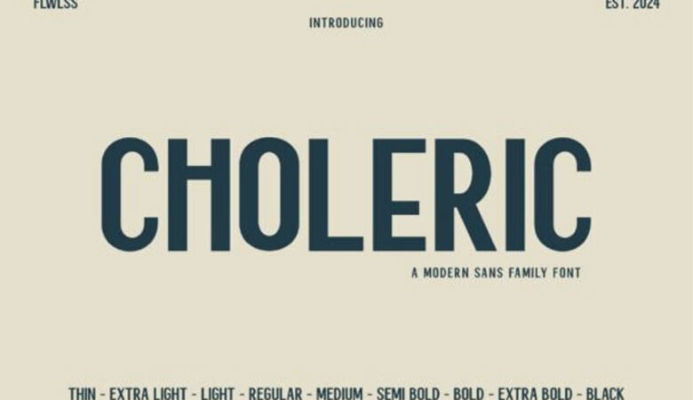 Choleric Font