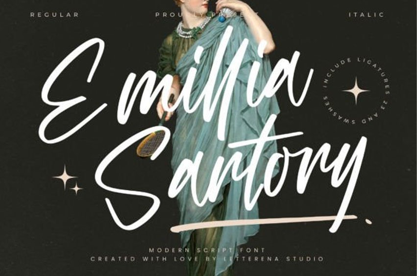 Emillia Sartory Font