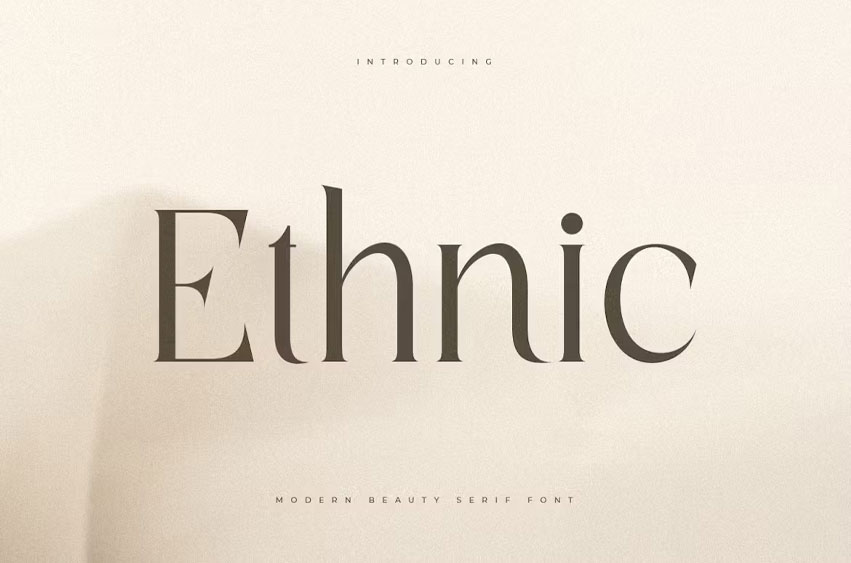 Ethnic Font