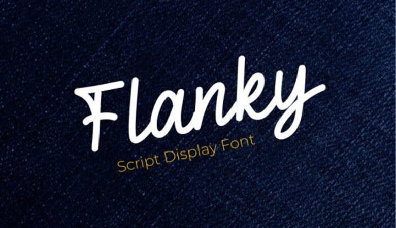 Flanky Font