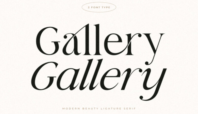 Gallery Font