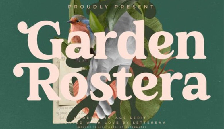 Garden Rostera Font