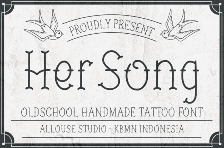 Her Song Font