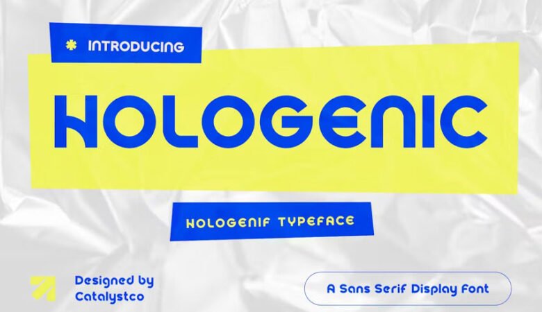 Hologenic Font