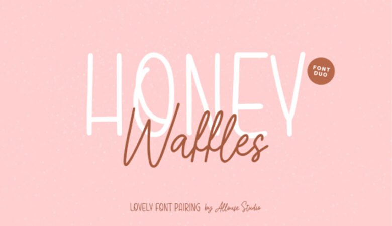 Honey Waffles Font