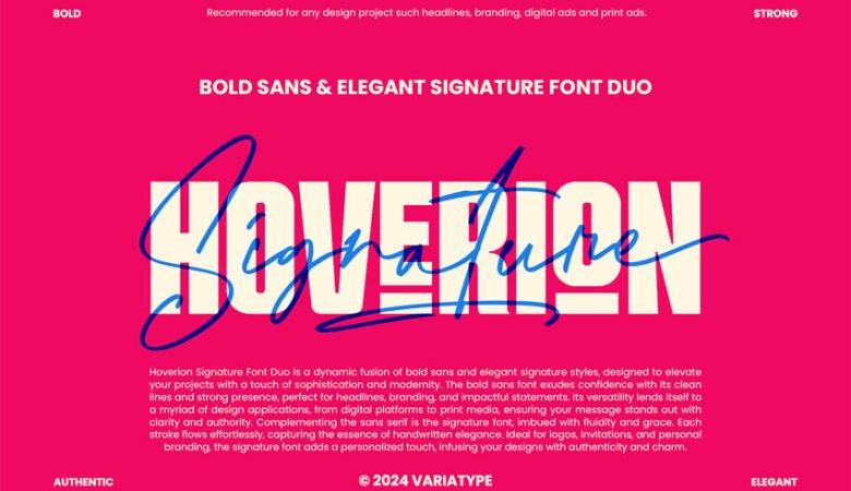 Hoverion Font