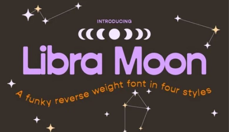 Libra Moon Font